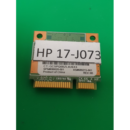 Carte wifi HP 17-j séries