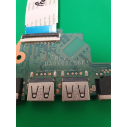 Carte Contrôleur USB/Audio Jack DA0X63TB6F1 pour HP ProBook 470 G3