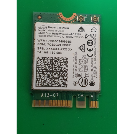 Asus – Carte Wi-Fi Asus UX305C – pièce détachée PC portable