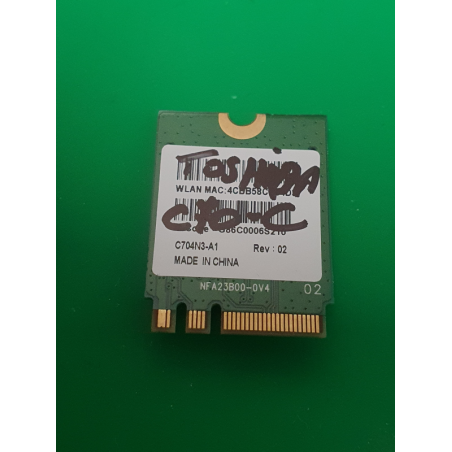Carte Wi-Fi Realtek RTL8723BE (C704N3-A1) pour Toshiba Satellite C70-C