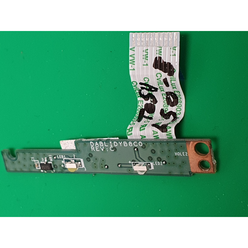 Carte voyants Led DABLIDYB8C0 occasion pour Toshiba Satellite L50-B