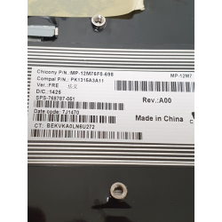 Clavier AZERTY 768787-051 noir occasion pour HP ProBook 450 G2