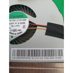 Ventilateur + Dissipateur DC28000ERS0 occasion pour Acer E5-511G