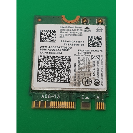 Carte wifi Lenovo Flex 3