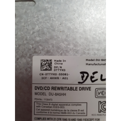 Lecteur Optique DVD-RW DU-8A5HH pour Dell Inspiron 3721