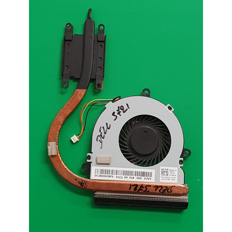 Dell – Ventilateur Dell 3721 – 074X7K – pièce détachée PC portable