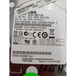 Disque dur Toshiba MQ01ABD100 / Stockage 1TO/ Occasion| MYPCSTORE