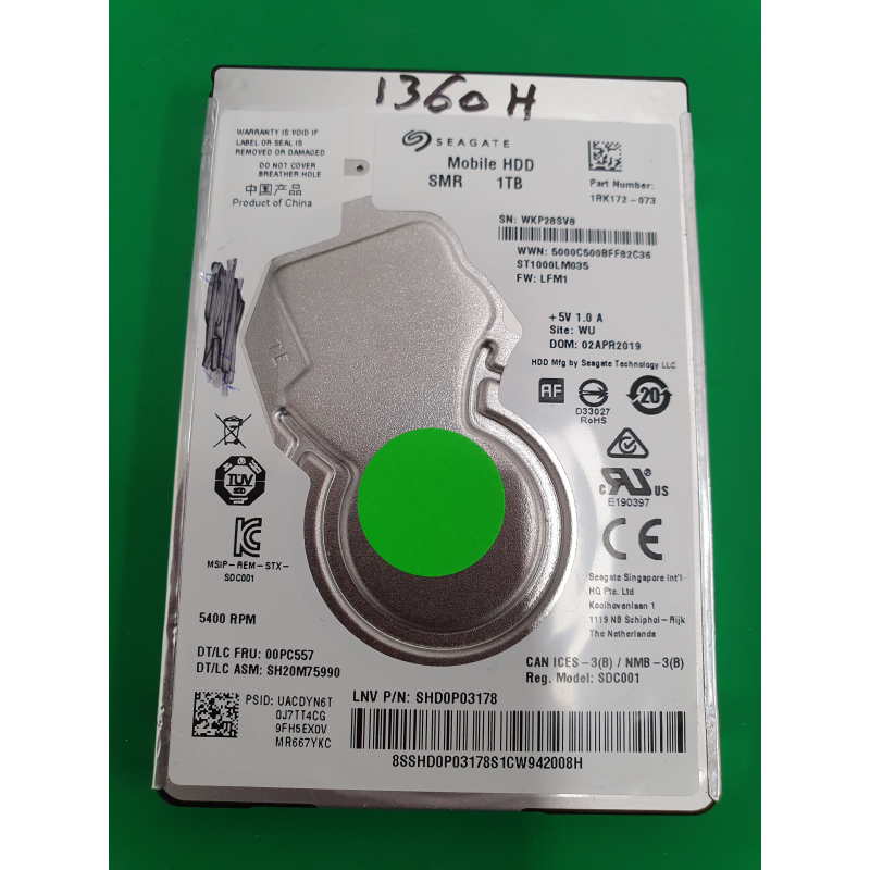 Disque dur Seagate 1to