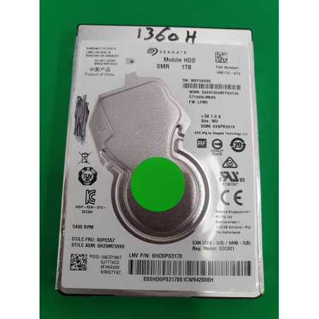 Disque dur Seagate 1to