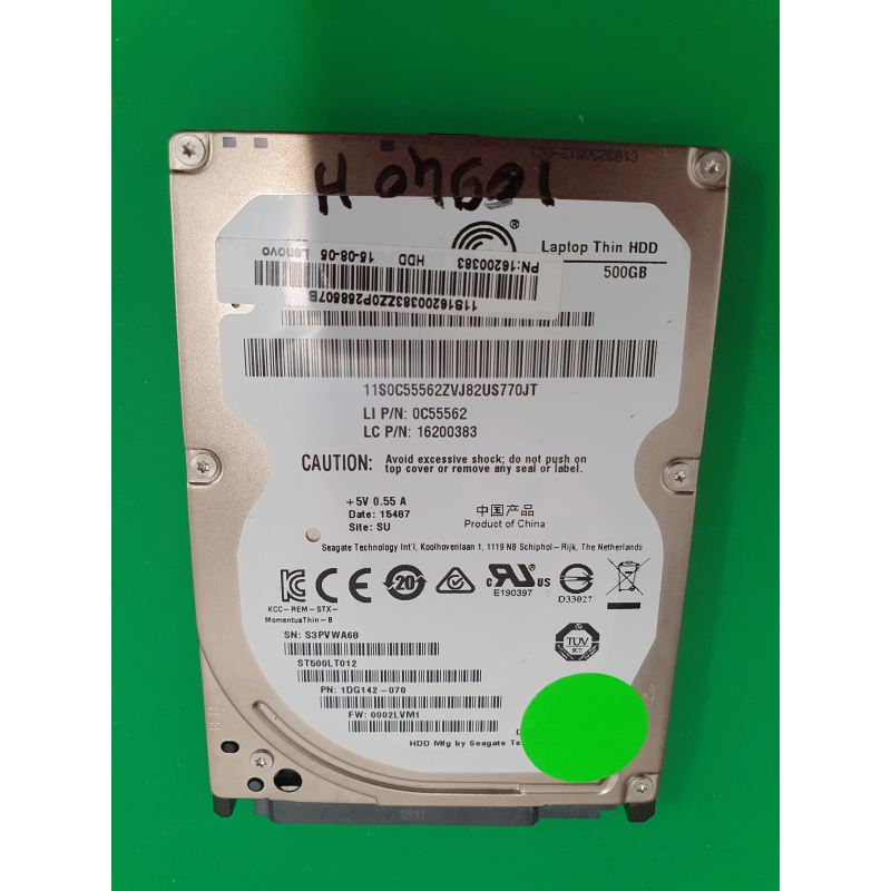Disque dur Seagate 500go