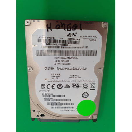 Disque dur Seagate 500go