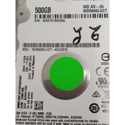 HDD Western Digital WD5000LUCT occasion pour Ordinateurs Portables