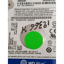 Disque dur Western Digital WD5000LPVX / Stockage 500GO | MYPCSTORE