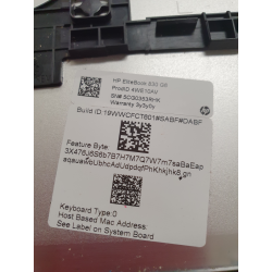 Plasturgie de Base L60600-001 Silver occasion pour HP EliteBook 830 G6