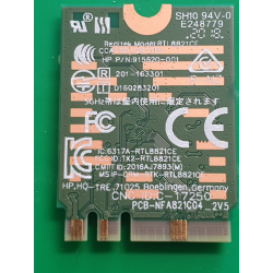 Carte Wi-Fi Realtek RTL8821CE (915620-001) occasion pour HP 17-BY