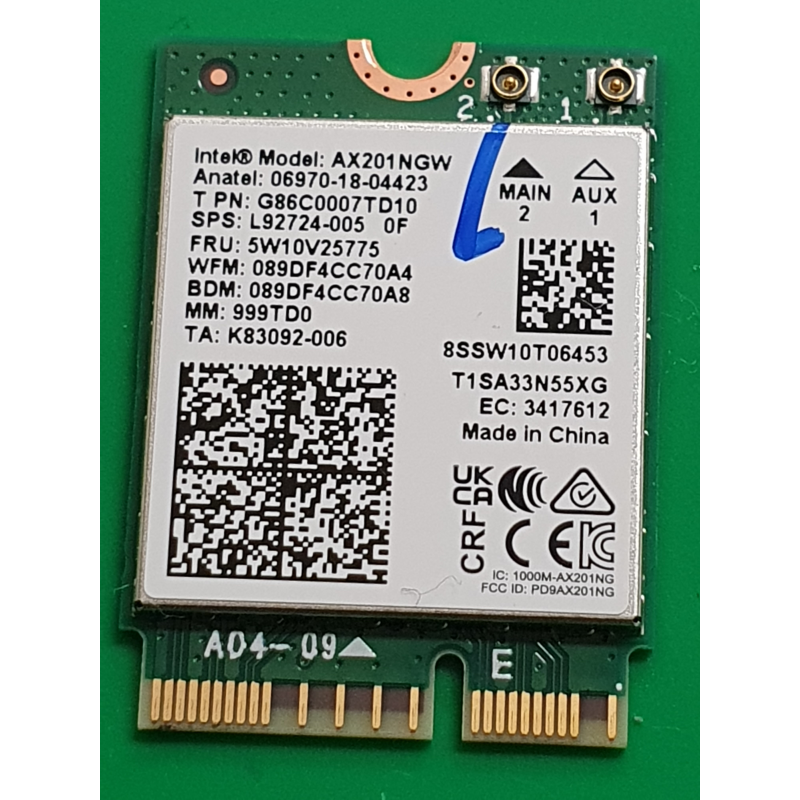 Carte wifi Lenovo Ideapad 3-17ITL6