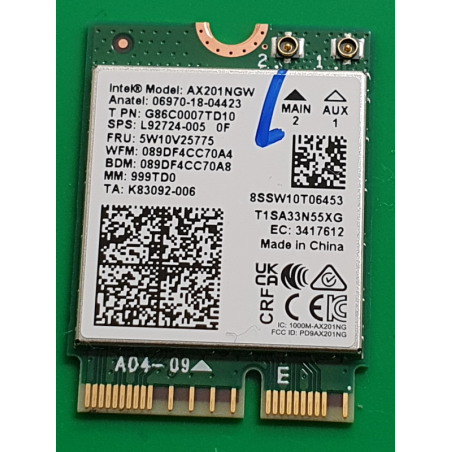 Carte wifi Lenovo Ideapad 3-17ITL6