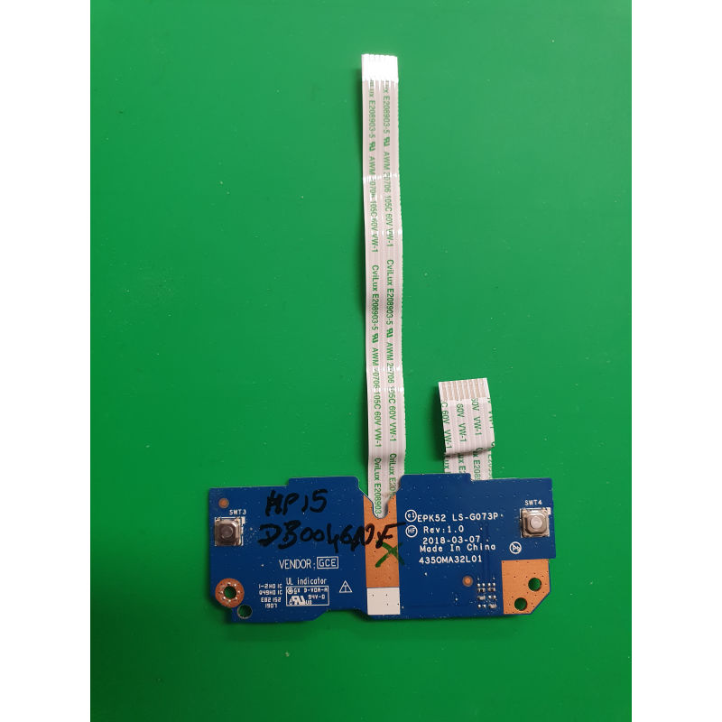 Module touchpad HP 15-db séries