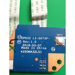 Carte Boutons Pavé Tactile LS-G073P pour ordinateur HP 15-DB séries