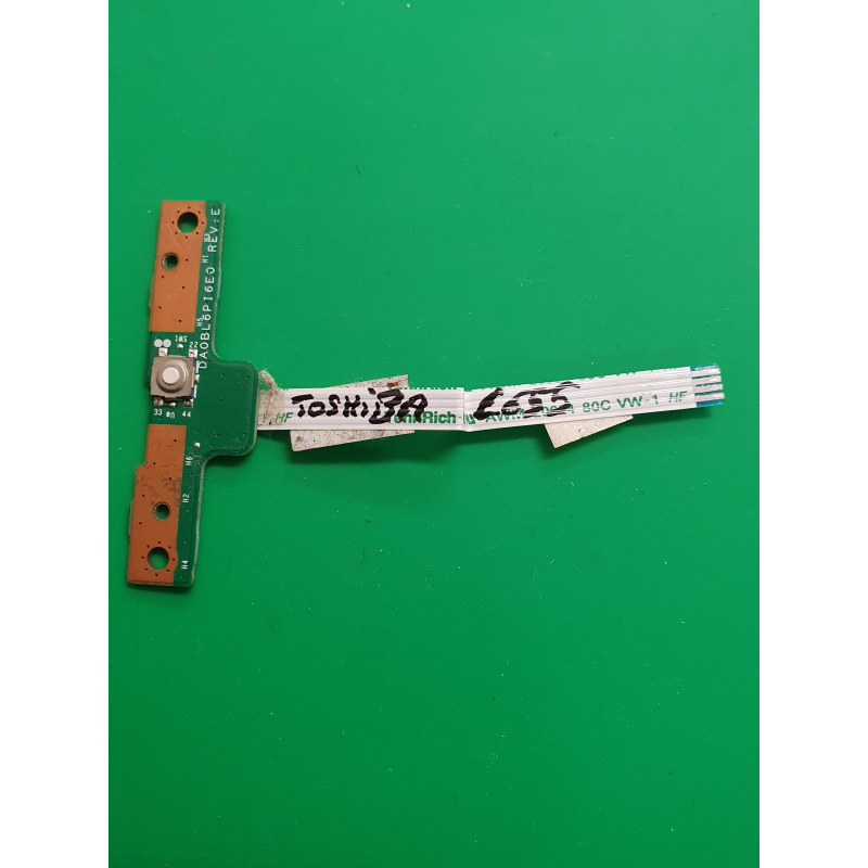 Marque inconnue – Bouton power Toshiba L655 – pièce détachée PC portable