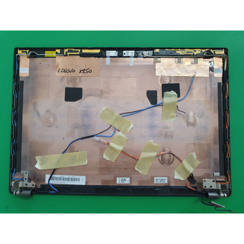 Coque Écran 04X5359 (AP0SX000400) noire pour Lenovo ThinkPad X250