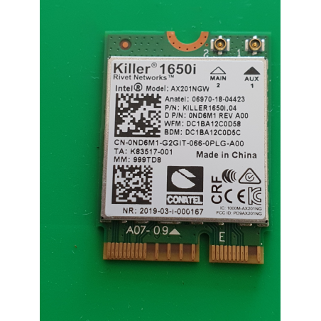 Carte réseau Dell g3 3500