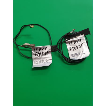 HP – Antennes Wi-Fi HP DV7-7000 – pièce détachée PC portable