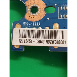 Carte Contrôleur USB N0ZWG10C01 pour Toshiba Satellite C870D