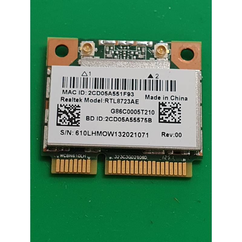 Marque inconnue – Carte Wi-Fi Toshiba C870D – pièce détachée PC portable