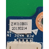 Carte fille Bouton Power ZWJ10B01 pour Toshiba Satellite C870D