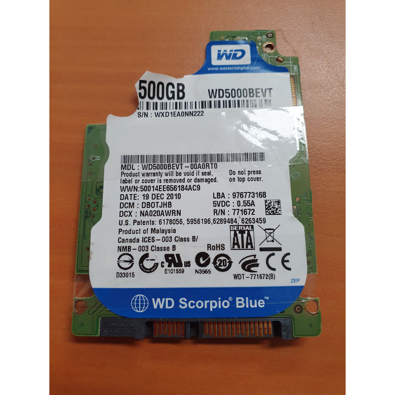 Marque inconnue – PCB 2060-771672-004 – pièce détachée PC portable