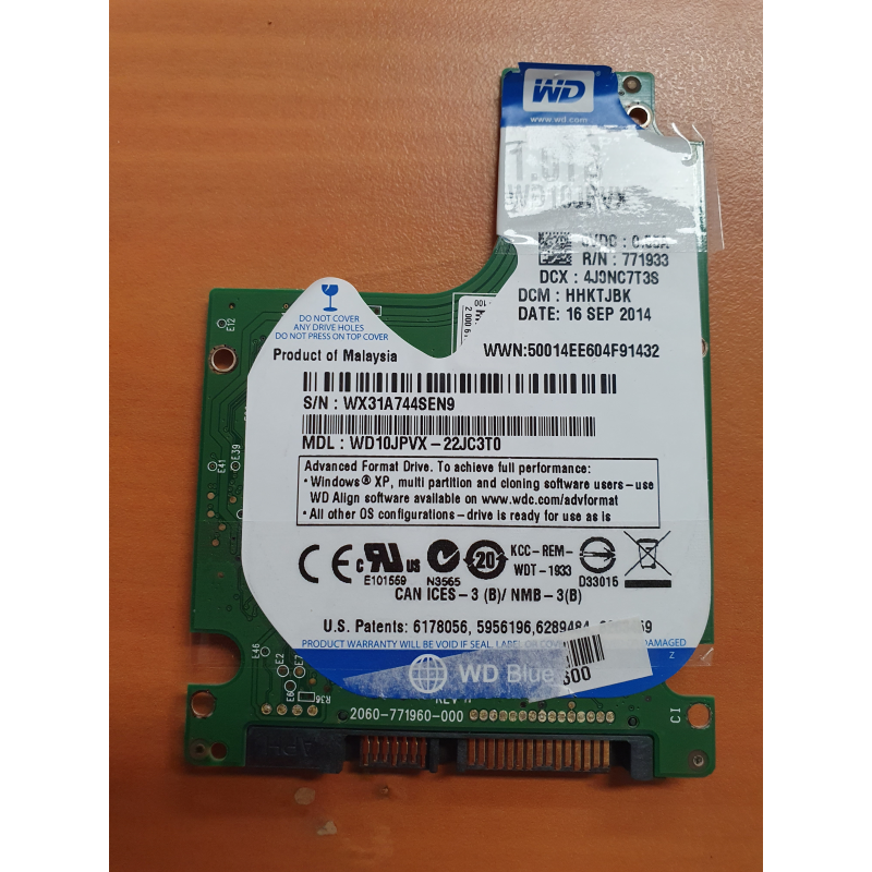 Marque inconnue – PCB 2060-771960-000 – pièce détachée PC portable