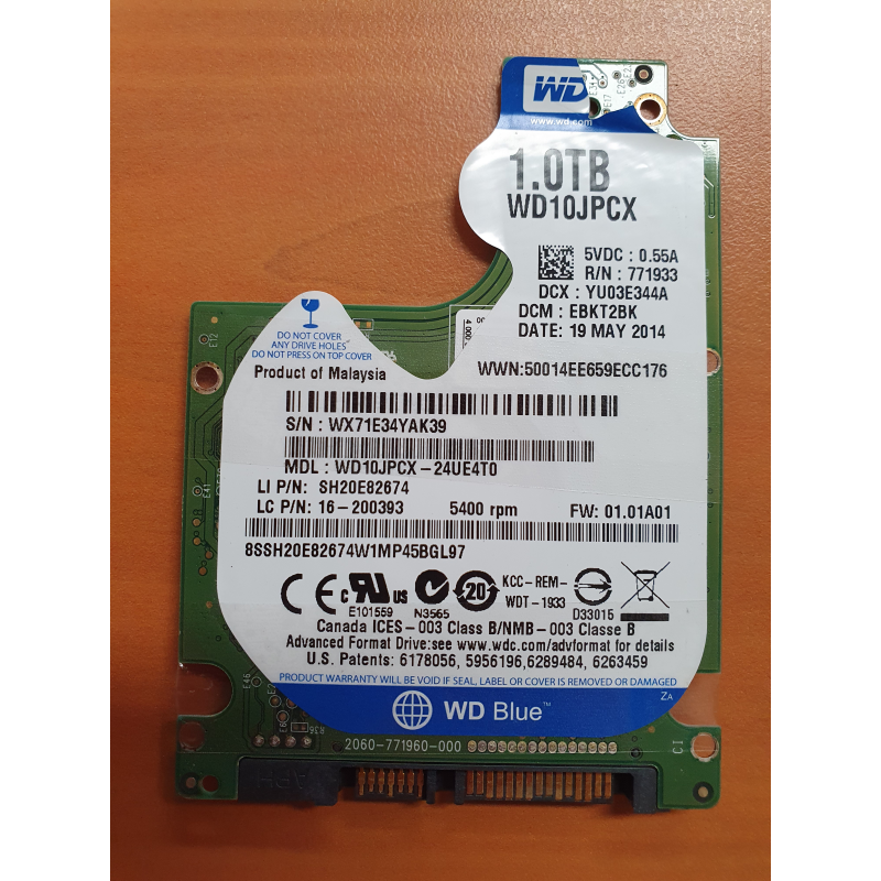 Marque inconnue – PCB 2060-771960-000 – pièce détachée PC portable