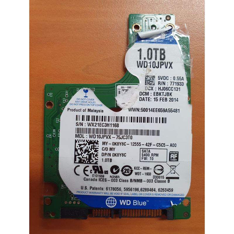 Marque inconnue – PCB 2060-771960-000 – pièce détachée PC portable