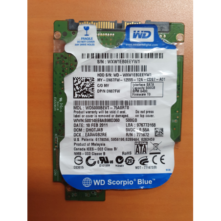 Marque inconnue – PCB 2060-771672-004 – pièce détachée PC portable