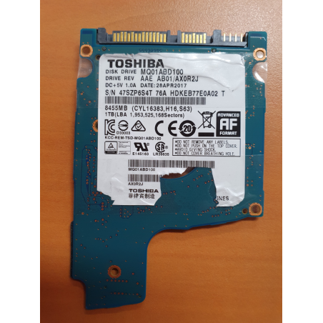 PCB PCB AB01/AX0R2J – AB01/AX0R2J – carte électronique disque dur