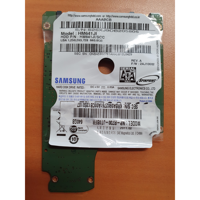 PCB PCB BF41-00315A 05 – 2AJ10002 – carte électronique disque dur