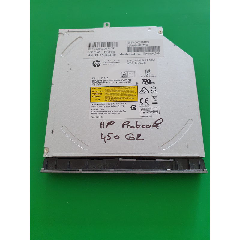 Lecteur dvd HP 450 g2