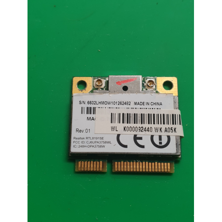 Marque inconnue – Carte Wi-Fi Toshiba L505 – pièce détachée PC portable
