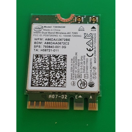 Carte wifi HP 14-cb séries