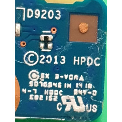 Carte bouton d'alimentation 758044-001 pour HP ProBook 350 G1