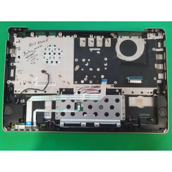 Plasturgie Clavier AZERTY 13GNFQ1AM071-2 Grise pour Asus X202E