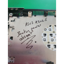 Plasturgie Clavier AZERTY 13GNFQ1AM071-2 Grise pour Asus X202E